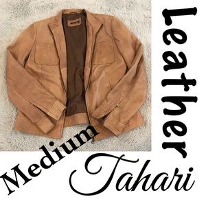 Tahari Leather Jacket